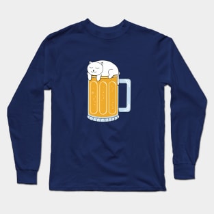 Cat Beer Long Sleeve T-Shirt